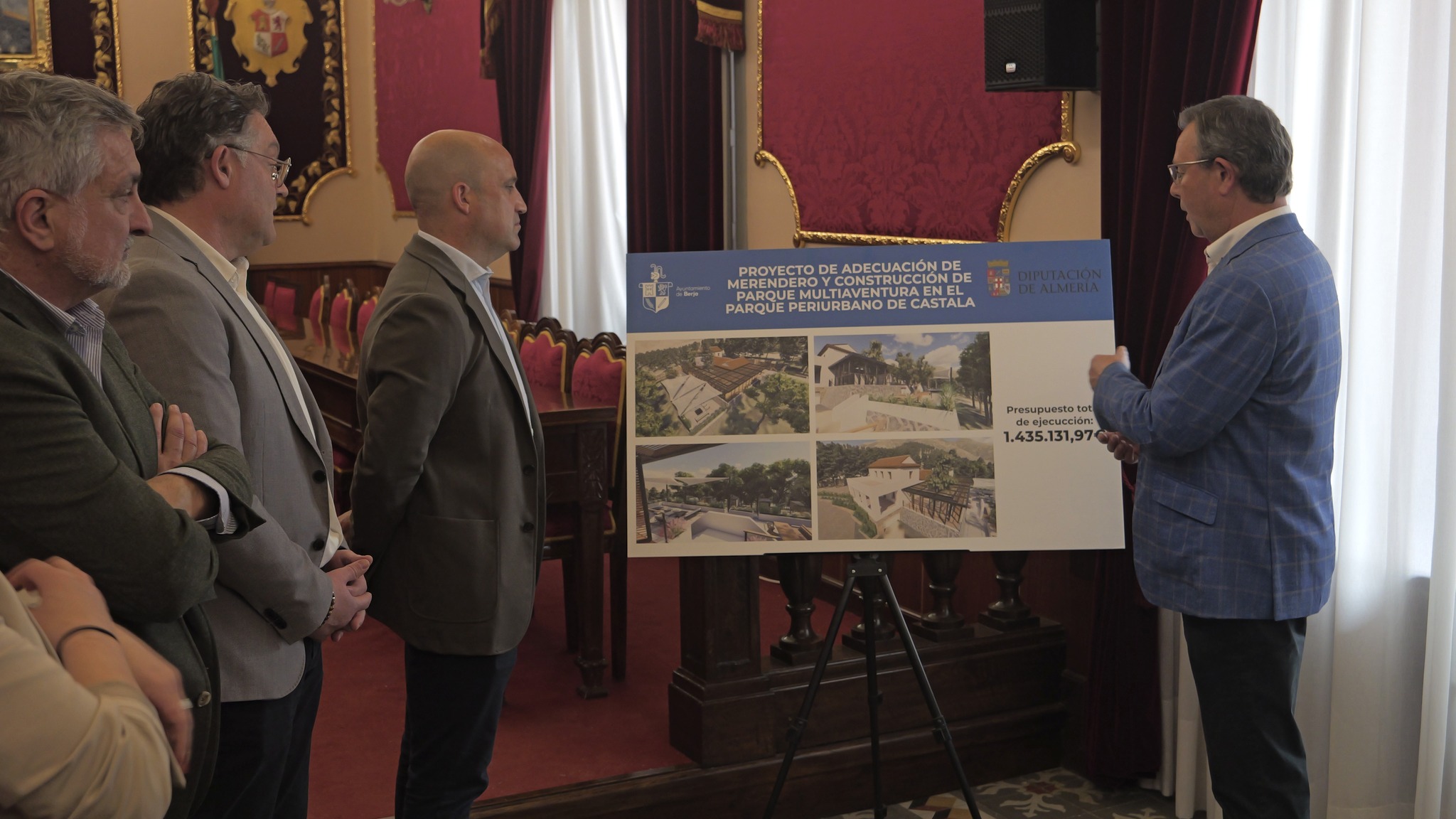 Castala se prepara para su transformación con un parque multiaventura y un restaurante